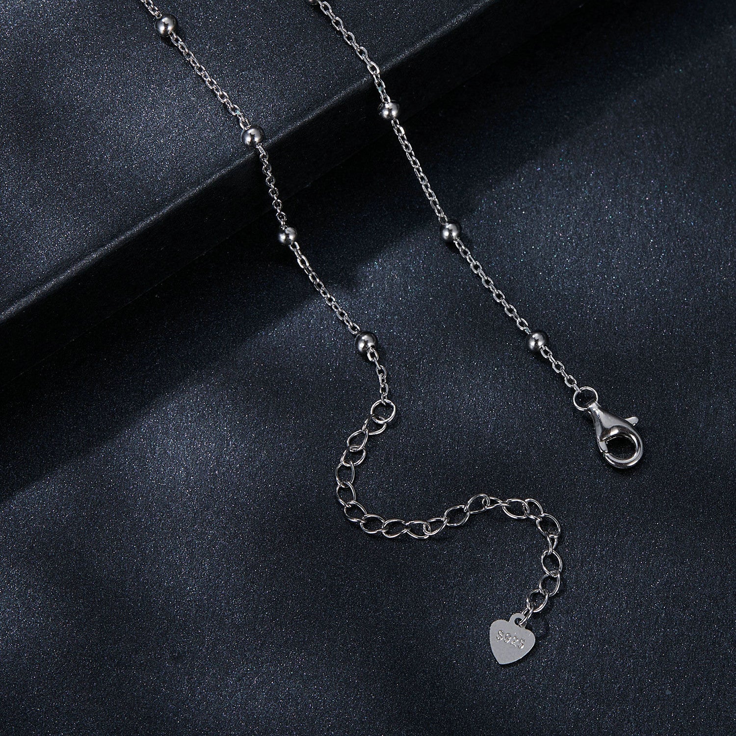 925 Sterling Silver 5mm Moissanite Necklace for Women DestGlow