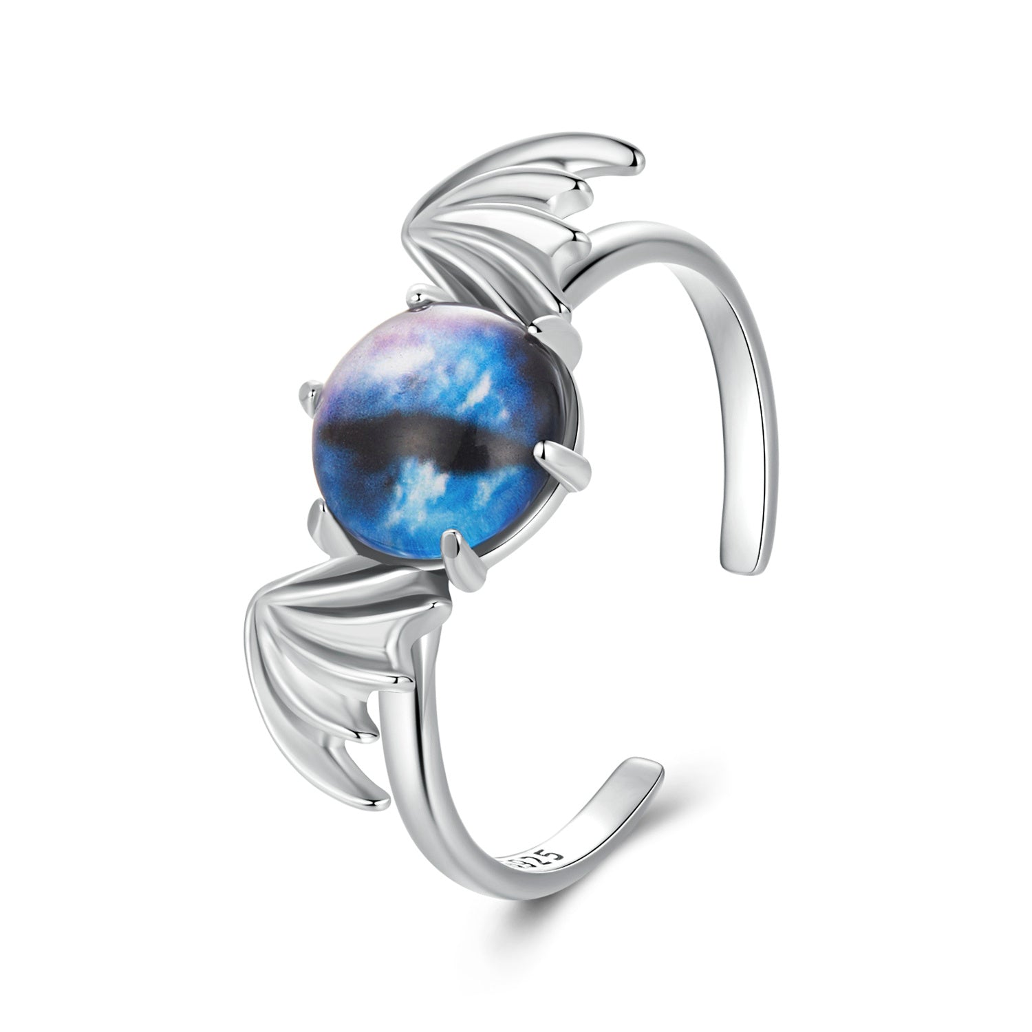 925 Sterling Silver Unisex Ring with Oxidized Finish - 0.17cm Width DestGlow