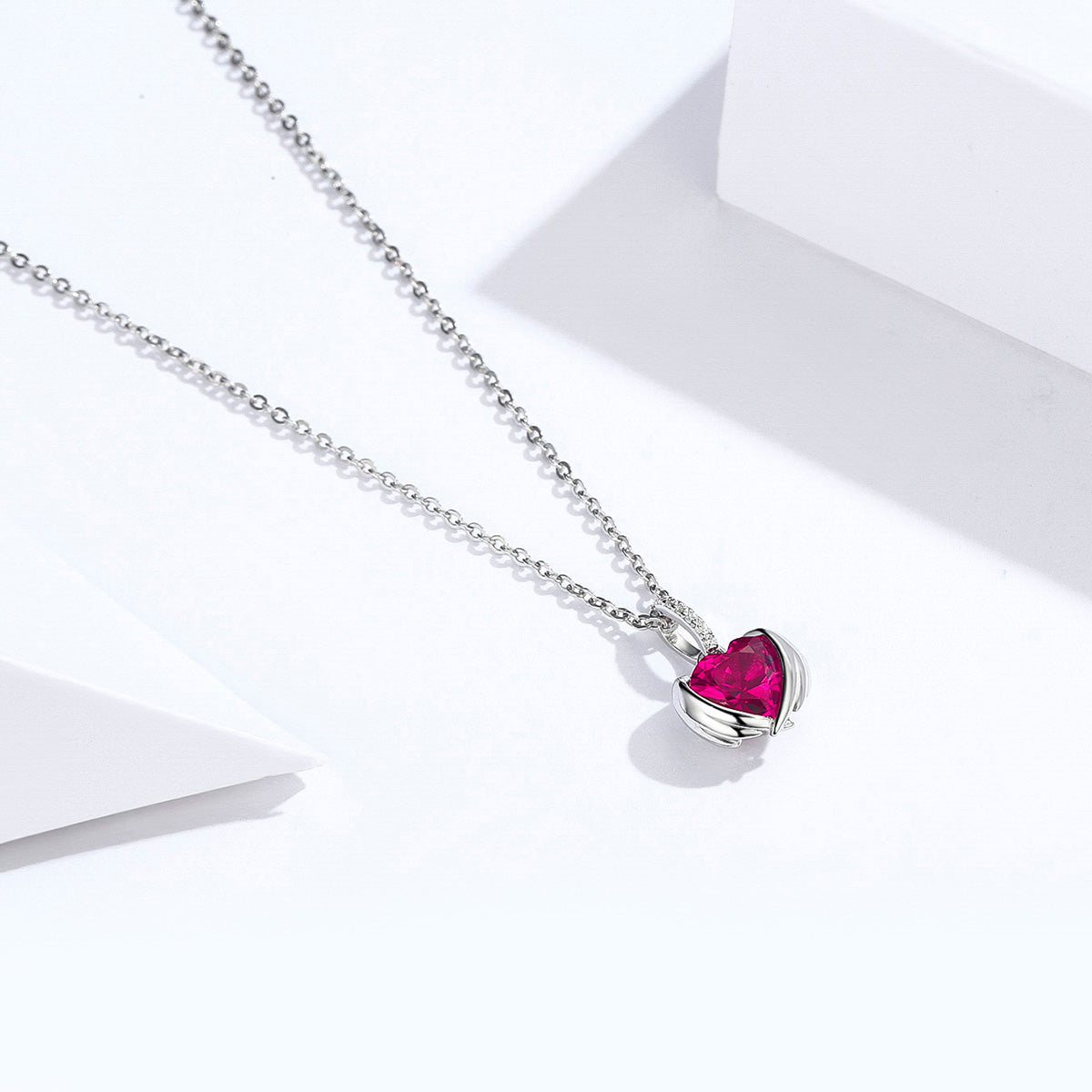 925 Sterling Silver Necklace 45cm for Women DestGlow