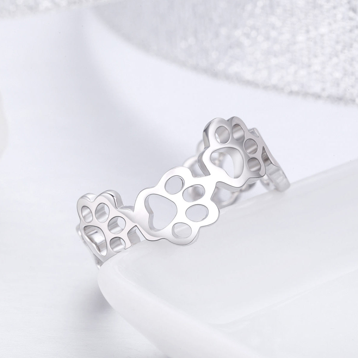 925 Sterling Silver Ring 0.2cm Width for Women DestGlow