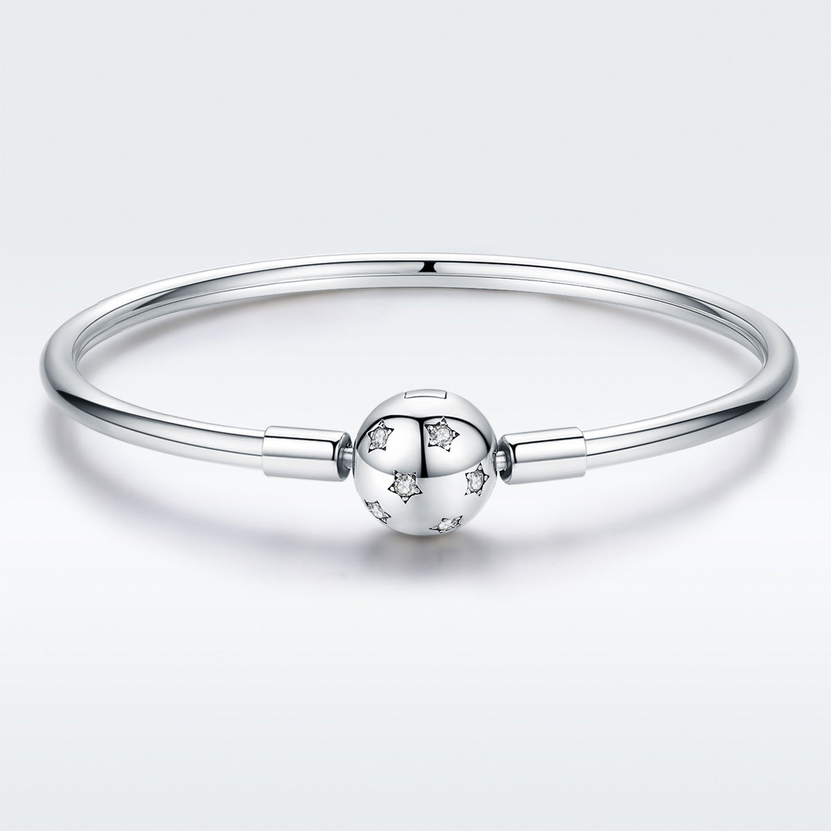 925 Sterling Silver Adjustable Bracelet Style Nan Size 17cm for Men DestGlow