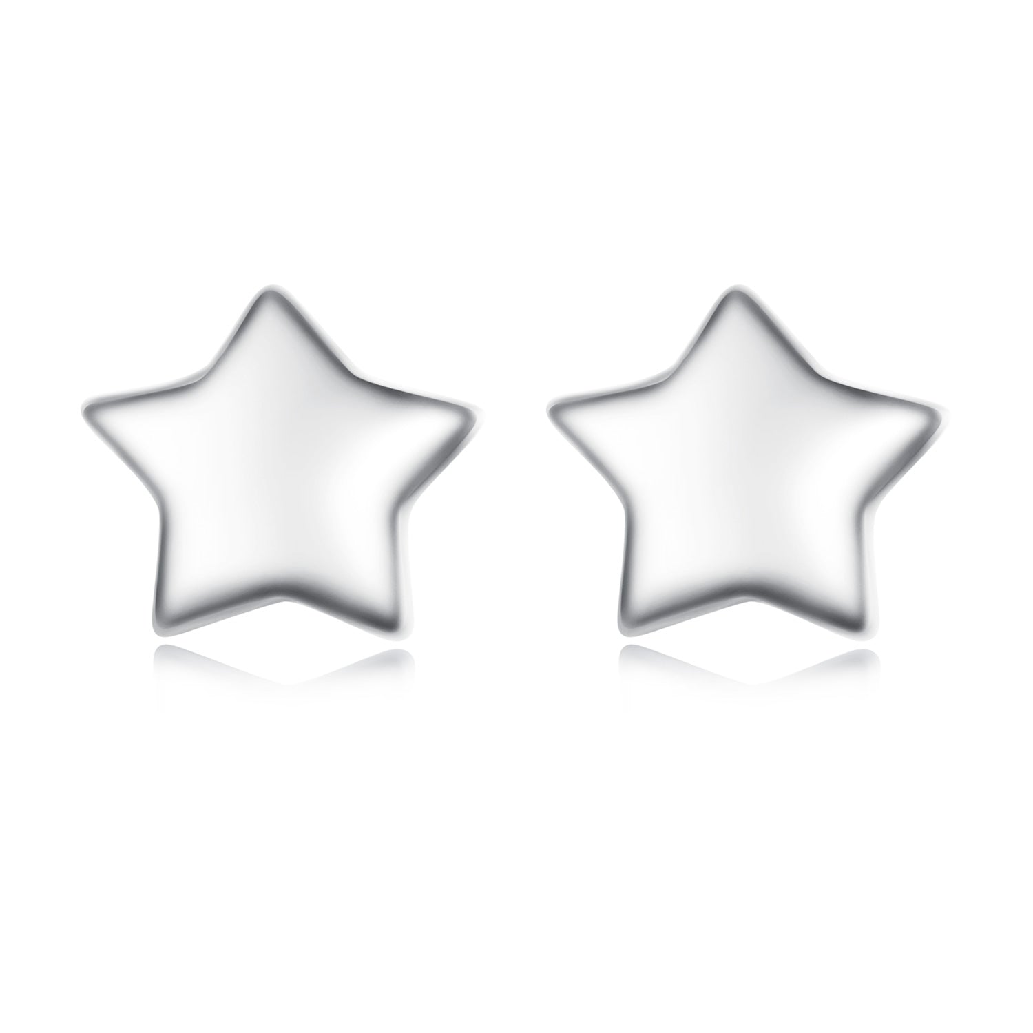 S925 Sterling Silver Earrings with Plated Platinum Finish for Women DestGlow