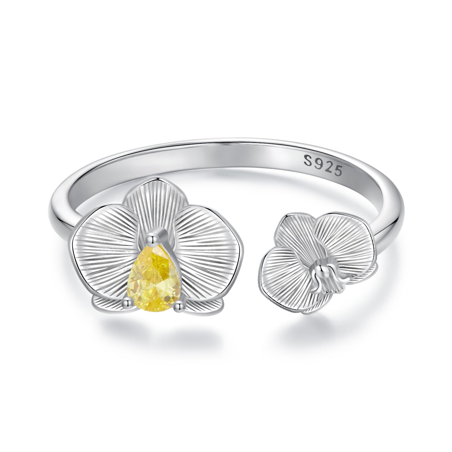 925 Sterling Silver 0.17cm Pavé Setting CZ Ring DestGlow