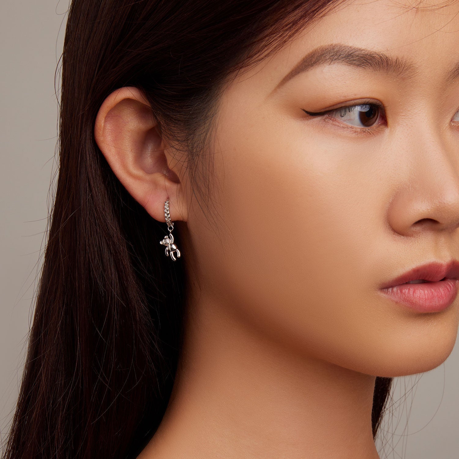 925 Sterling Silver Plated Platinum Earrings DestGlow