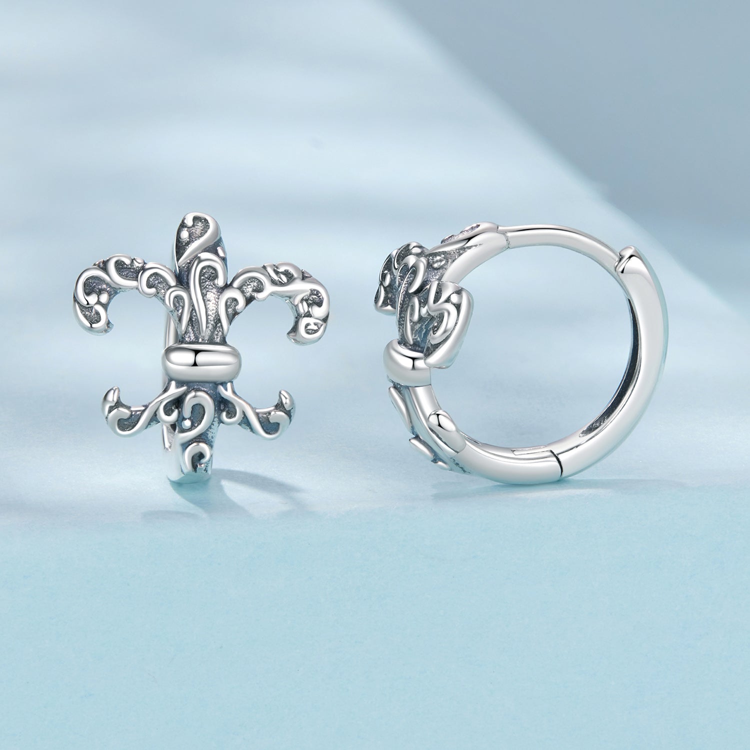 925 Sterling Silver Earrings for Women - 1.2cm DestGlow