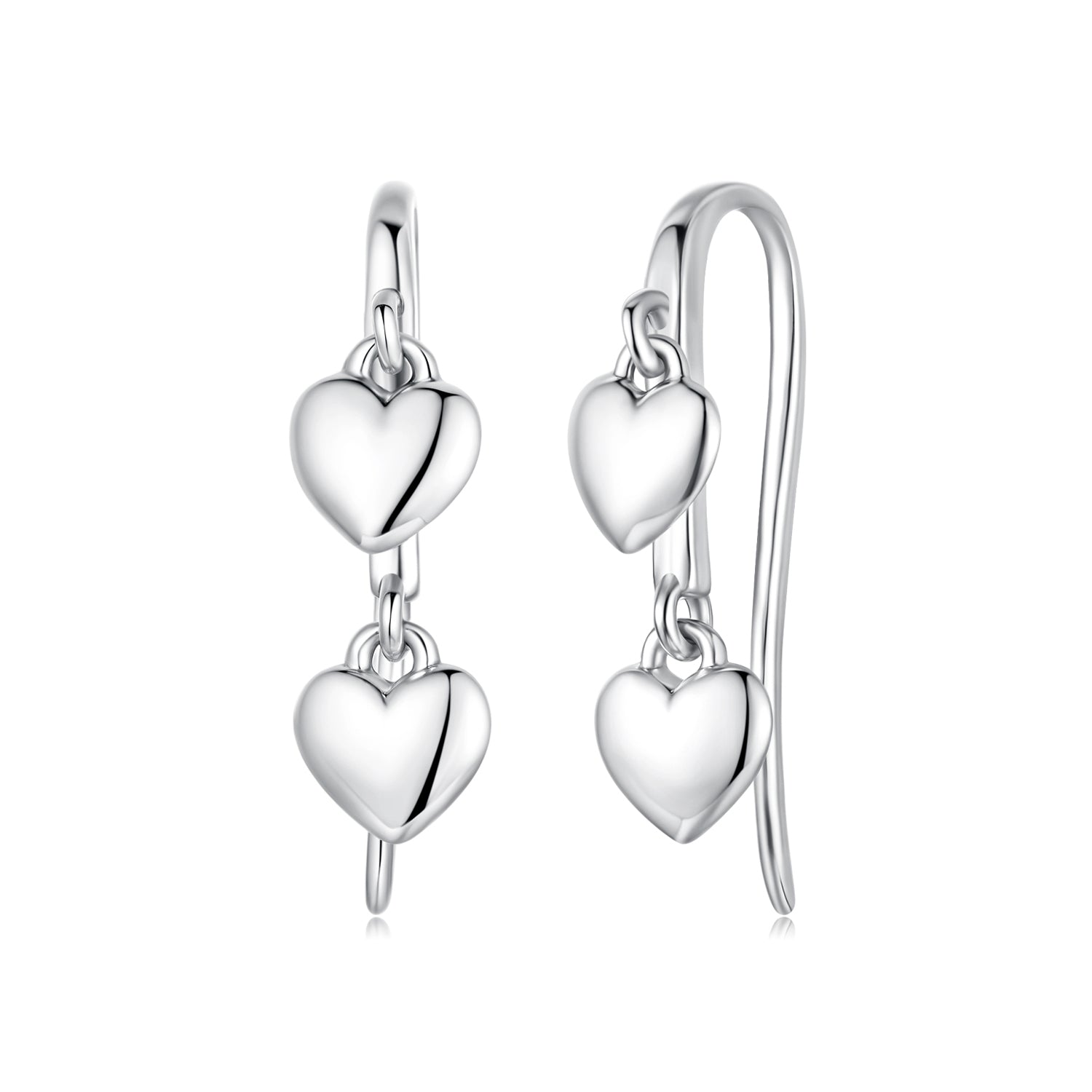 925 Sterling Silver Earrings 1.8*0.5cm for Women DestGlow
