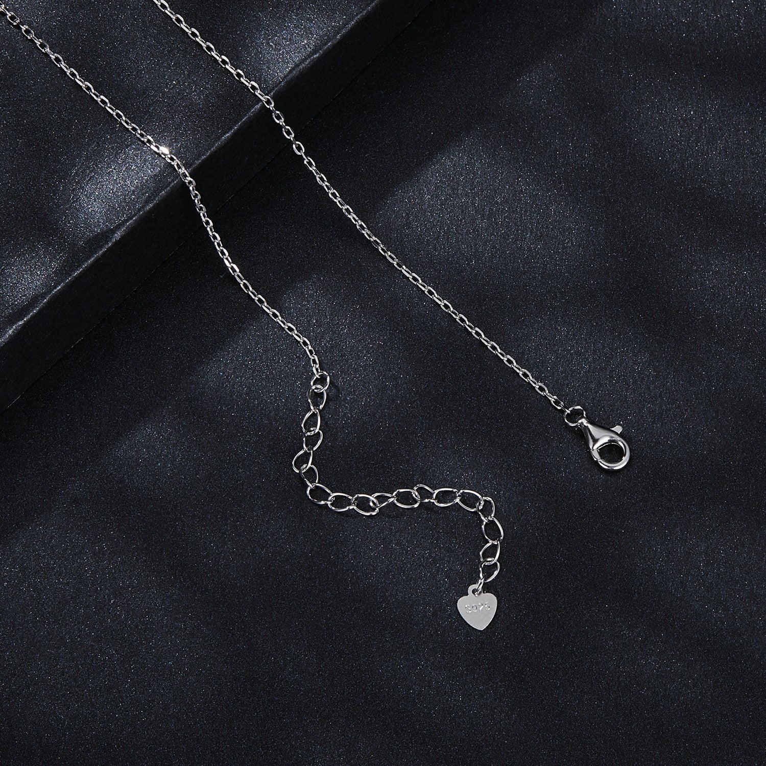 925 Sterling Silver 0.6 Carat Moissanite Pendant Necklace for Women DestGlow