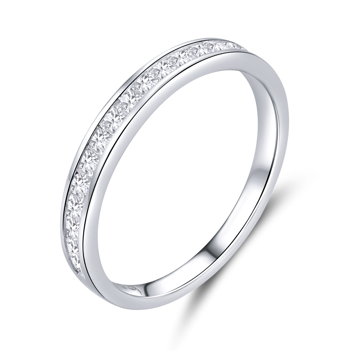 925 Sterling Silver Ring Size 7.0 for Women DestGlow