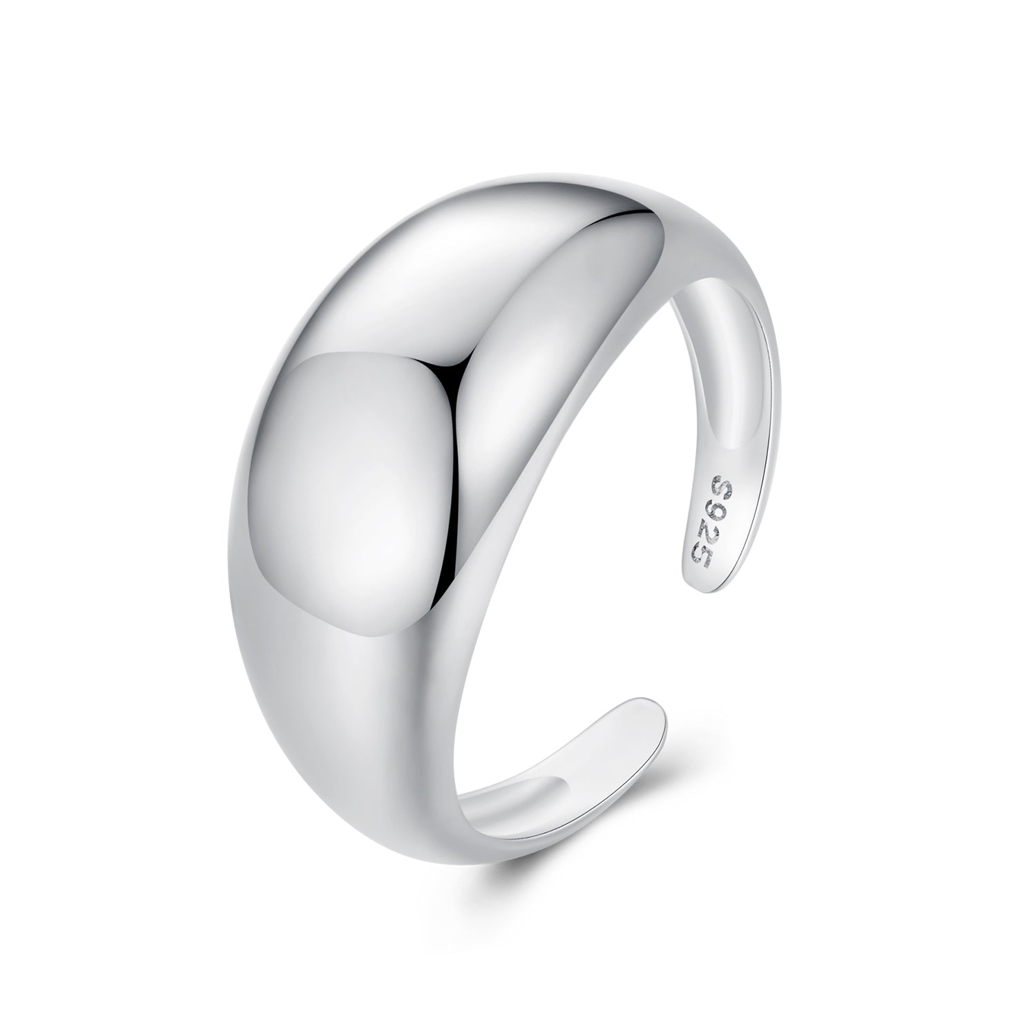 925 Sterling Silver Plated Gold Ring for Unisex DestGlow