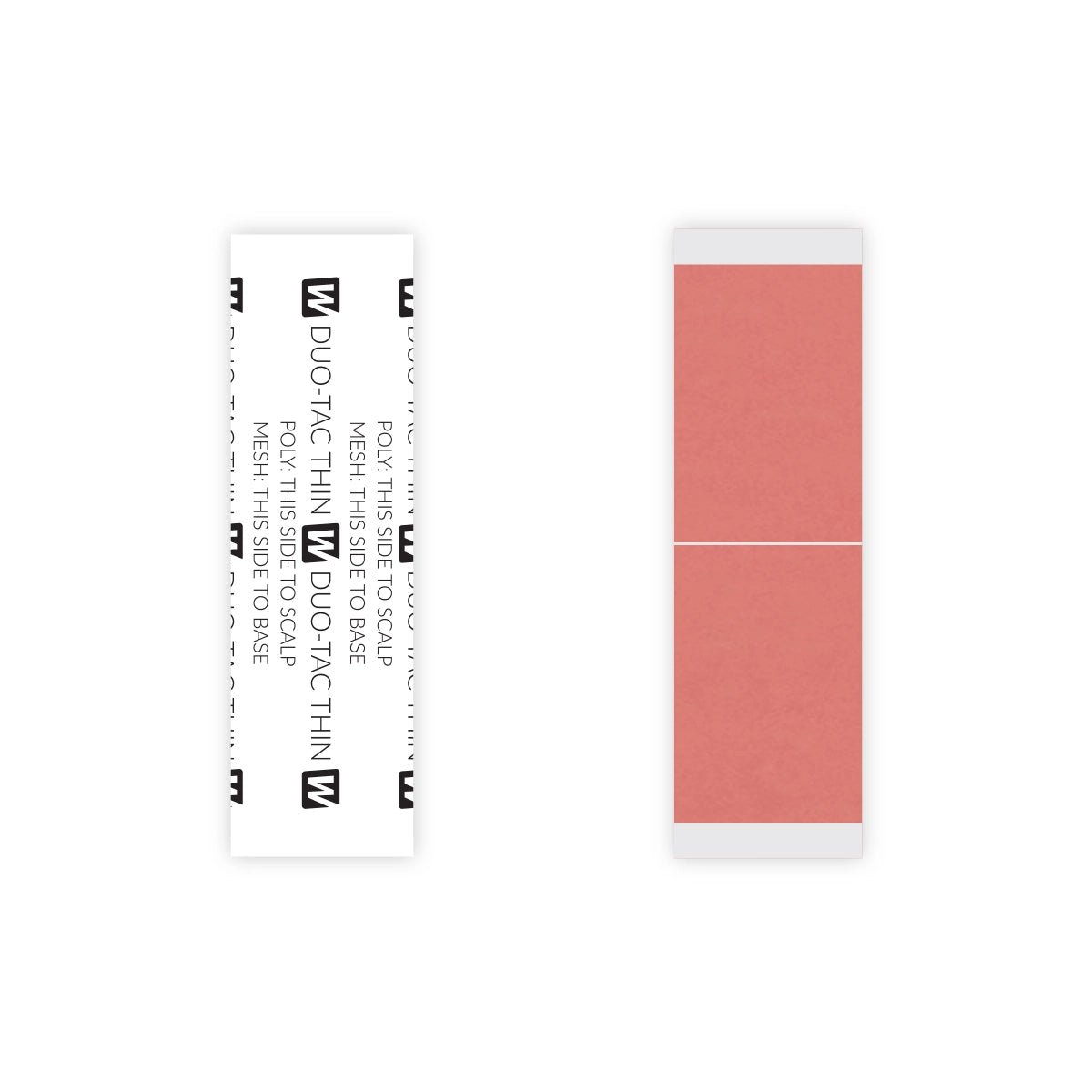 DUO-TAC TAPE STRAIGHT STRIPS (THIN)