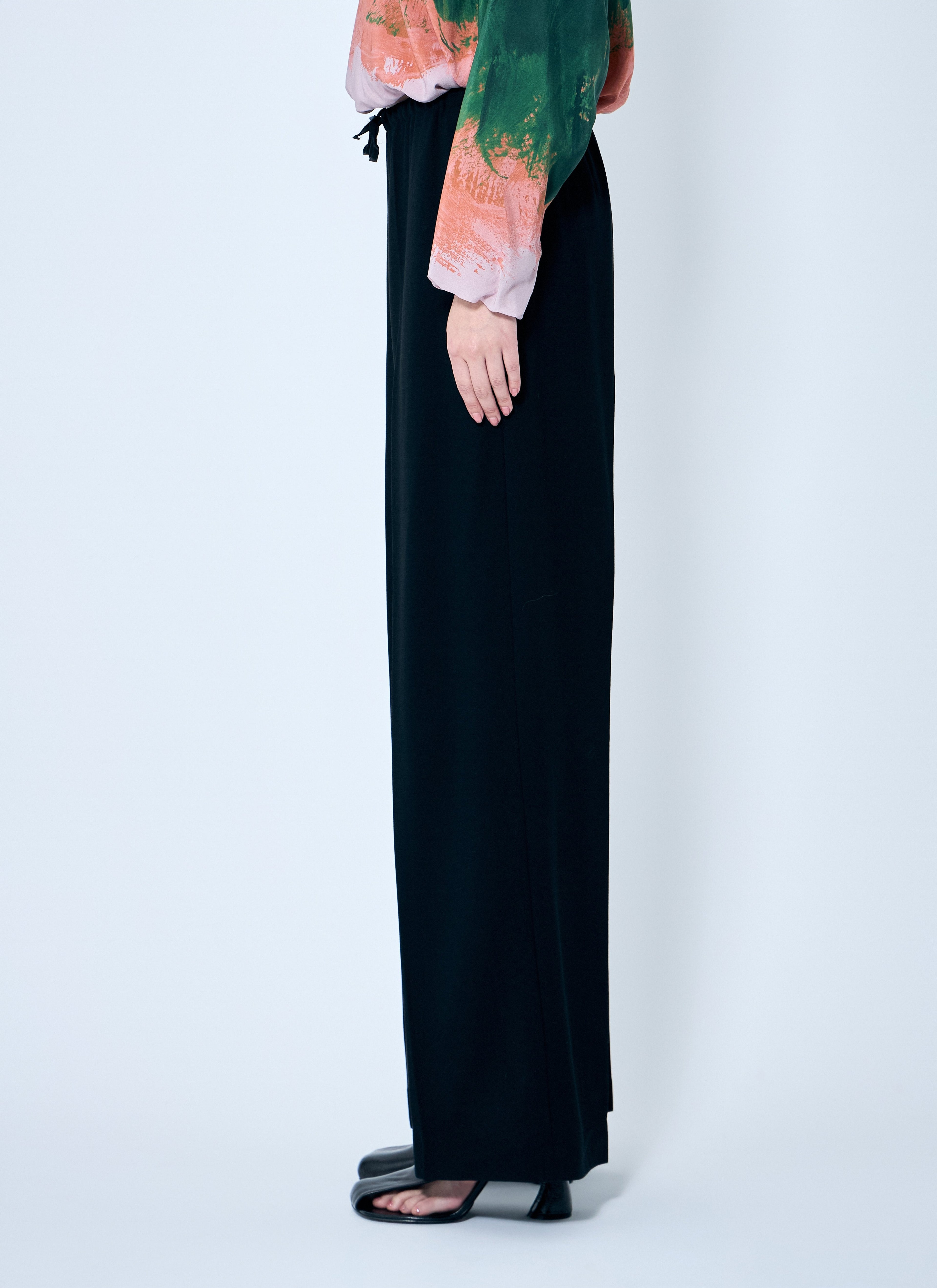 Dries Van Noten Women Puvis Wool Pants by Luosophy
