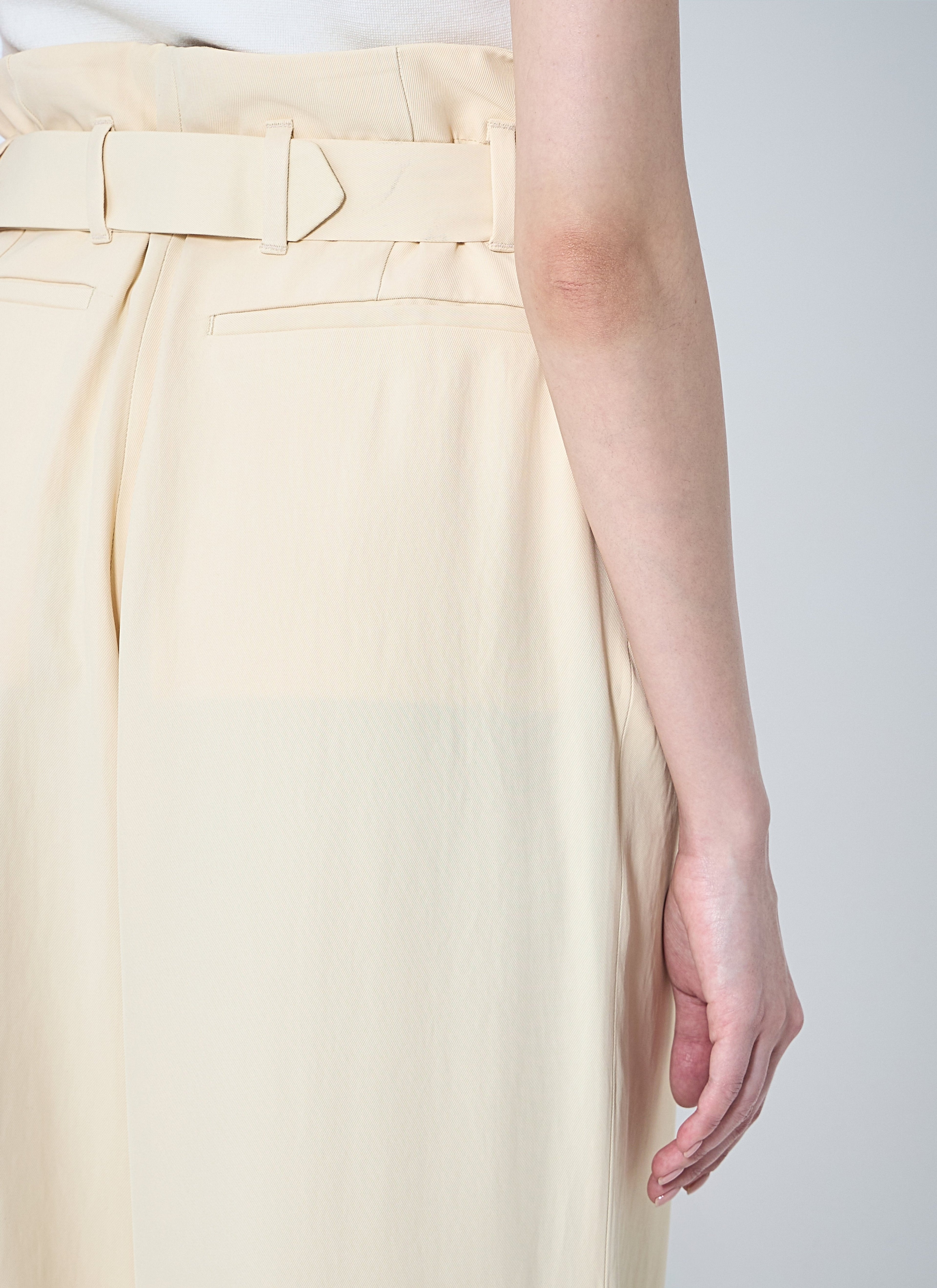 Dries Van Noten Women Belted Pants by Luosophy
