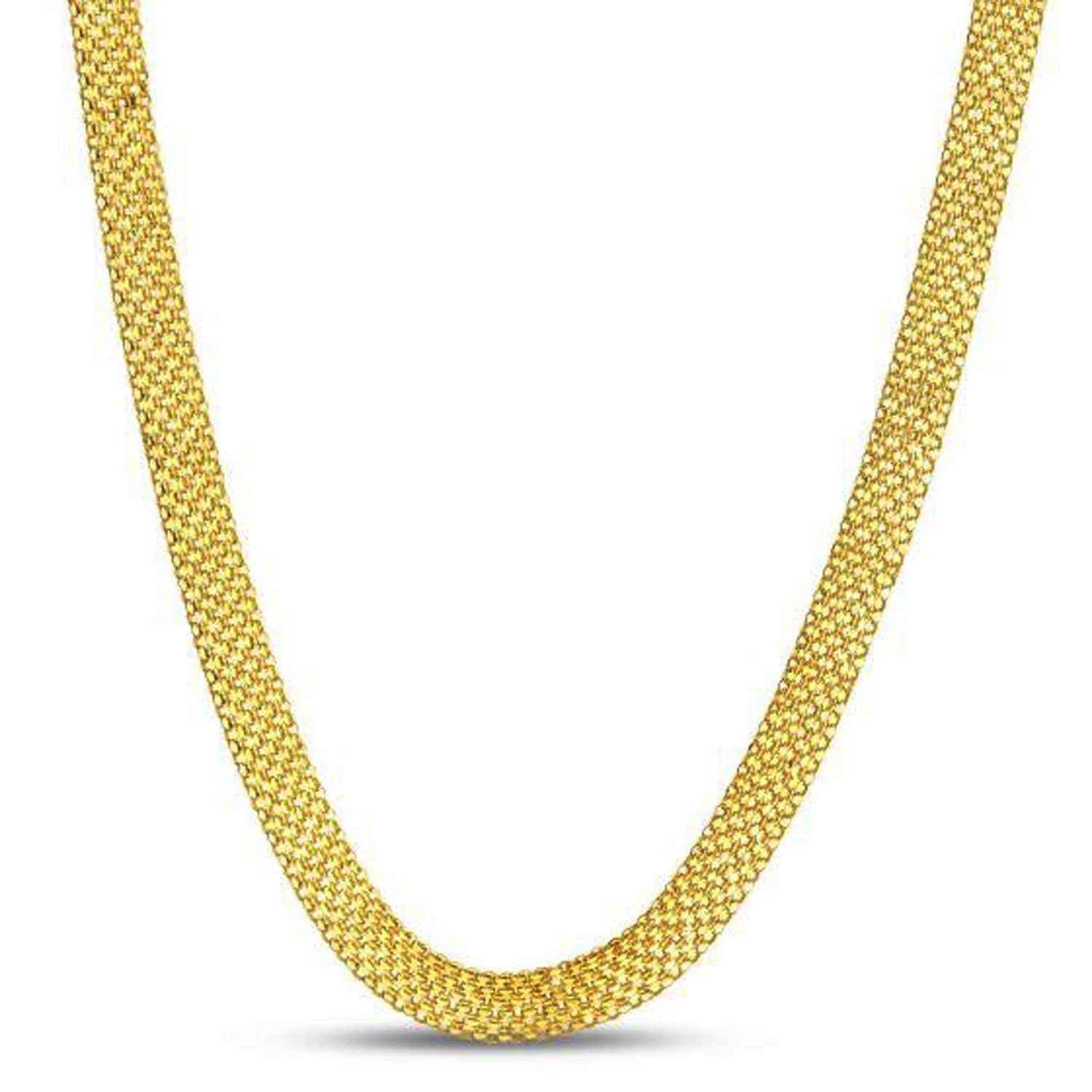 14k Yellow Gold Bismark Chain (7.00 mm) DestGlow