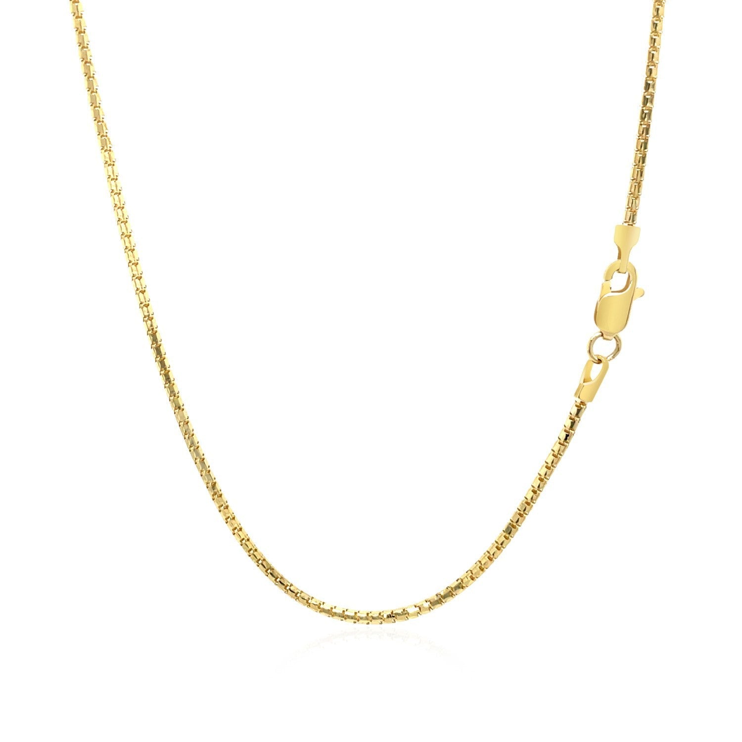 14k Yellow Gold Ice Chain 1.3mm by Bids.com