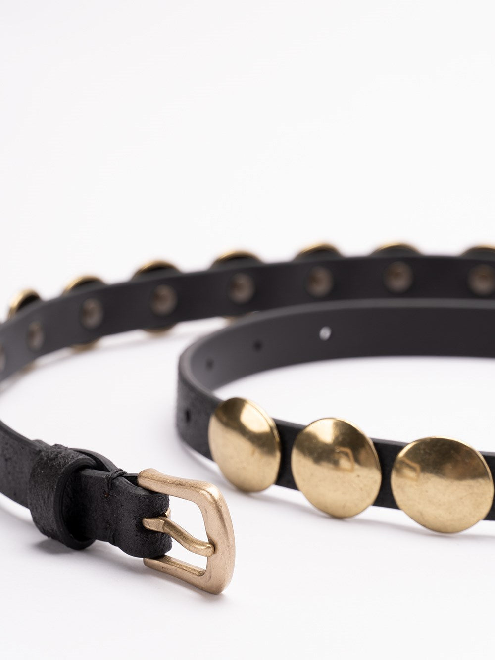 Golden Goose Women `Trinidad` Thin Belt With Studs by Luosophy