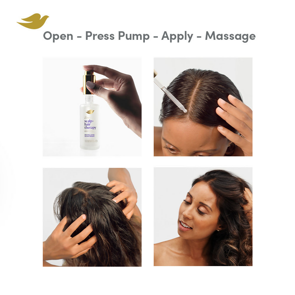 Dove Scalp+Hair Therapy Density Boost Revitalizing Scalp Serum