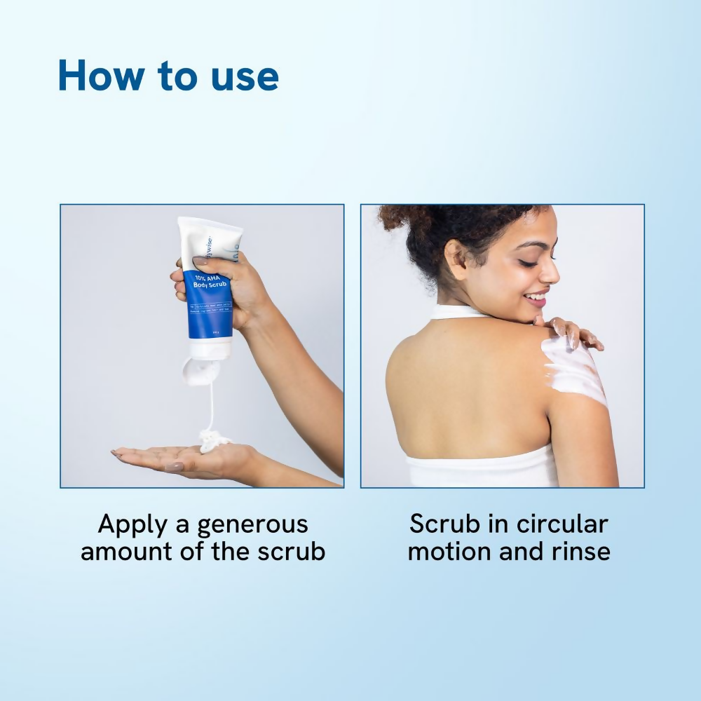 BeBodywise 10% AHA Lactic Acid Body Scrub