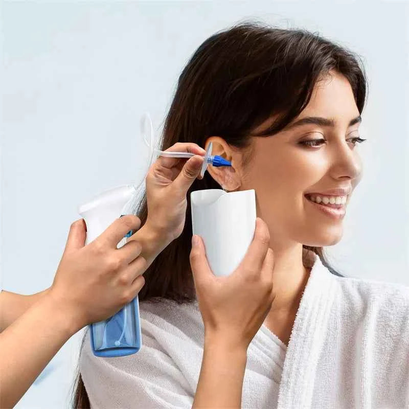 EarClean™ Ear Wax Removal Kit – Safe Irrigation Tips, Home Ear Care & Hygiene