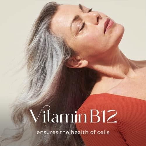 Vitamin B12 Liquid Spray - Energy & Nerve Function Support Drops