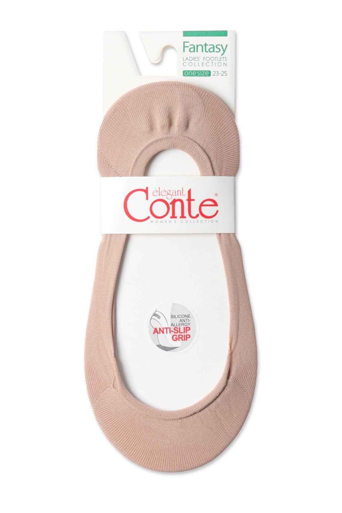 Invisible Low-Rise Footlets Conte Classic Fantasy 000