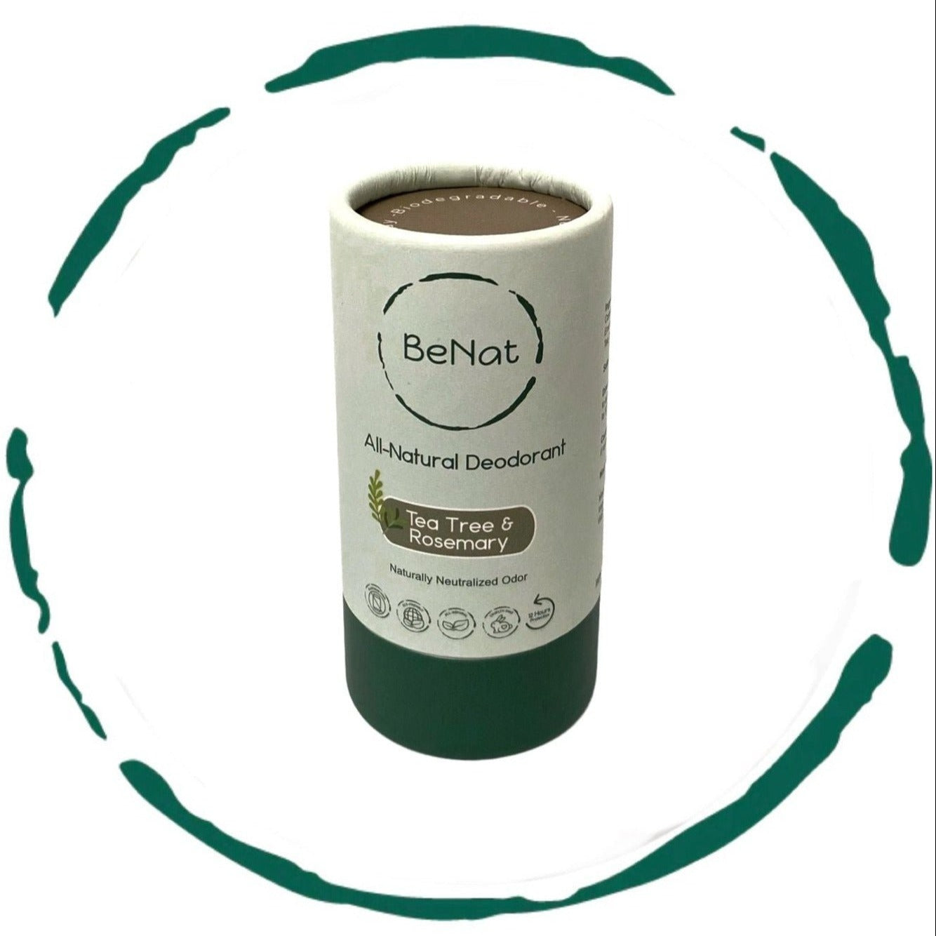 All Natural, Plastic-Free Deodorants by BeNat