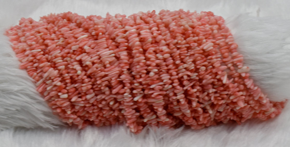 Uncut Raw Pink Opal Crystal Chip Beads for Necklace (Sleep and Stress Relief) DestGlow
