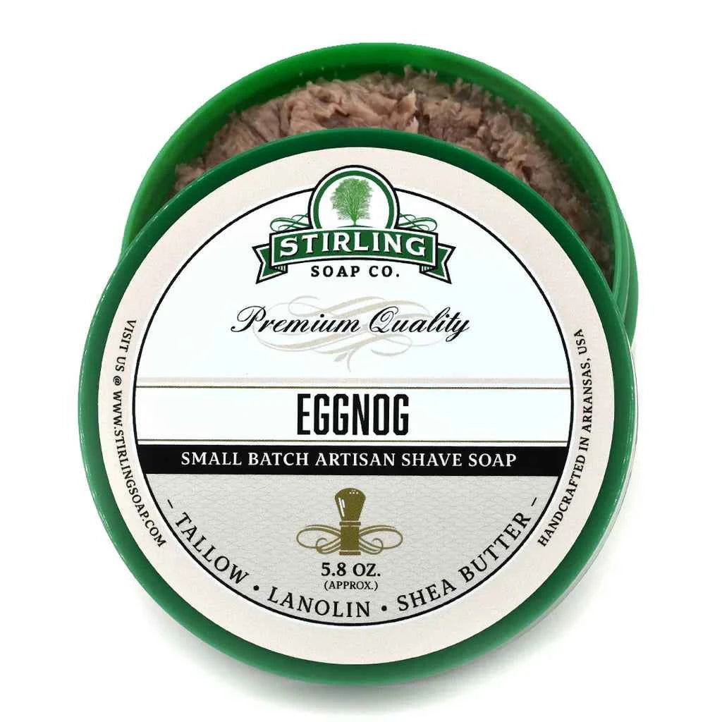 Stirling Soap Co. Eggnog Shaving Collection - DestGlow