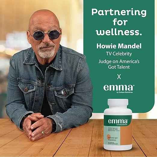 Emma Gut Health Doctors Endorsed Supplement - 60 Capsules - Relief from Gas and Bloating, Repairs Leaky Gut with Magnesium, Berberine, Vitamin D, Quercetin & More - Gut Health & Colon Cleanse Formula