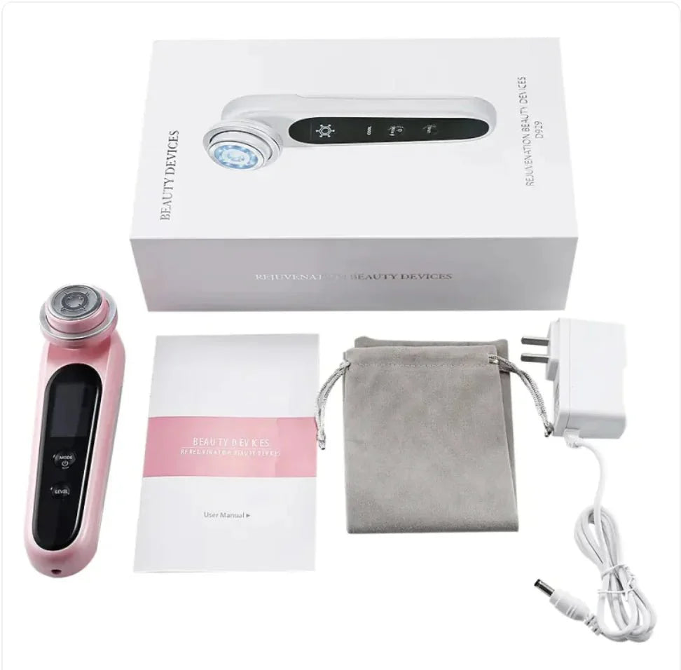 EMS Microcurrent Facial Toning Device - Multifunctional Skin Firming & Anti-Aging Tool - DestGlow