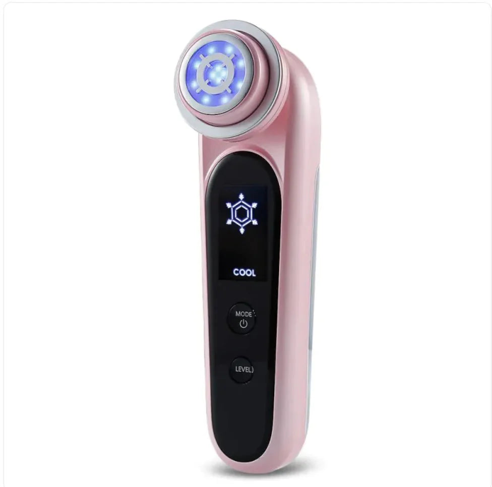EMS Microcurrent Facial Toning Device - Multifunctional Skin Firming & Anti-Aging Tool - DestGlow