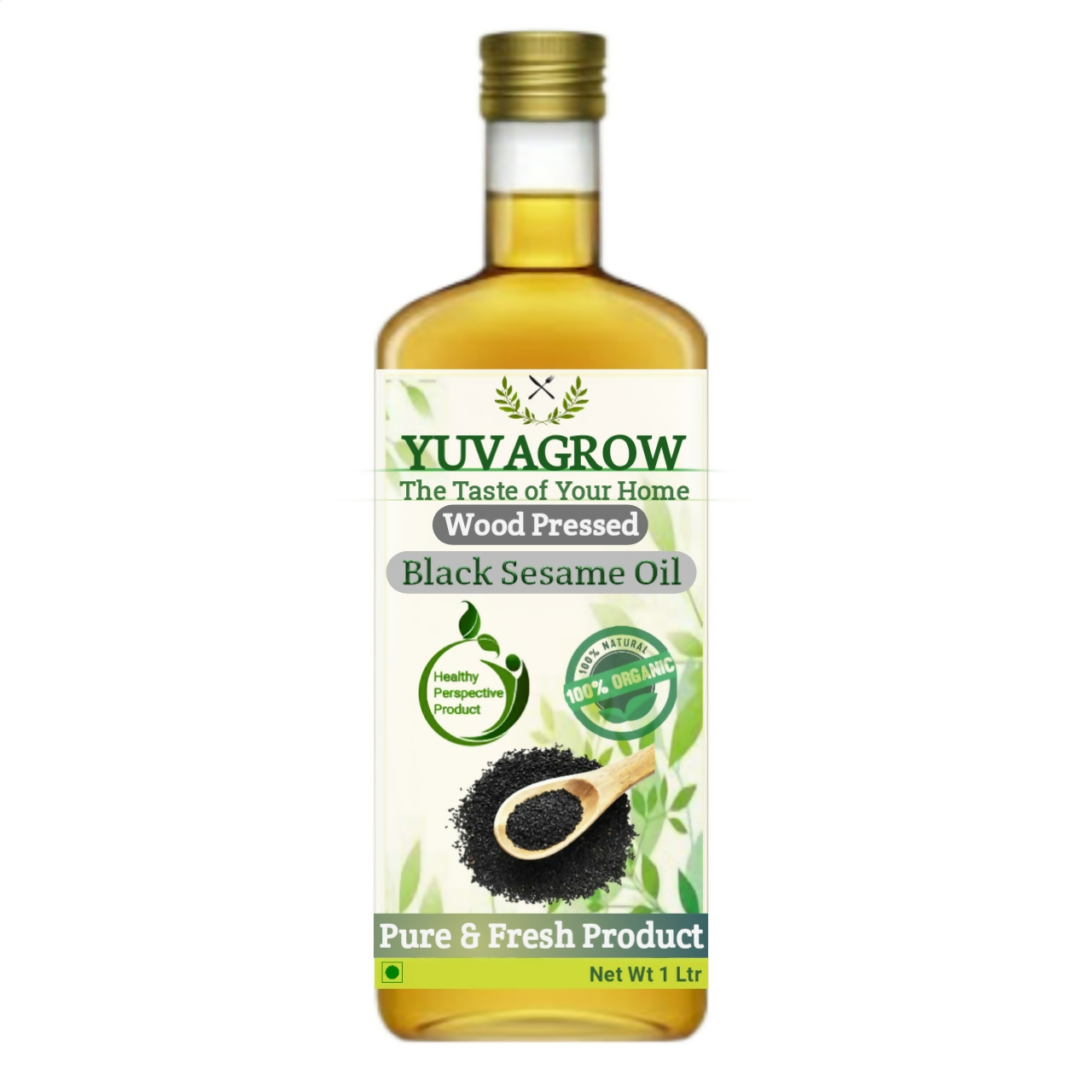 Yuvagrow Wood Pressed Black Sesame Oil
