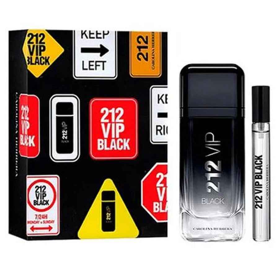 Carolina Herrera 212 VIP Black 2-Piece Gift Set For Men