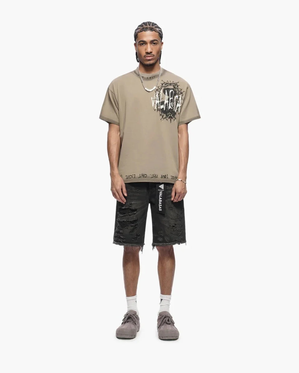 Valabasas Escape Tee - Grey by Denim Exchange