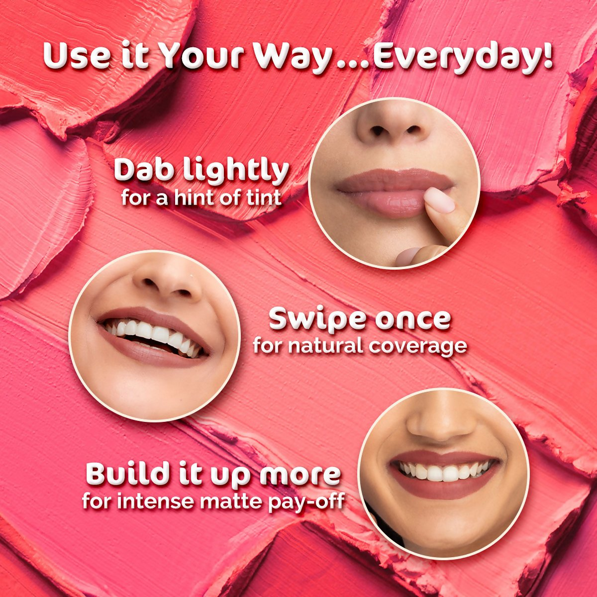 Mamaearth Creamy Matte Long Stay Lipstick - Hibiscus Nude