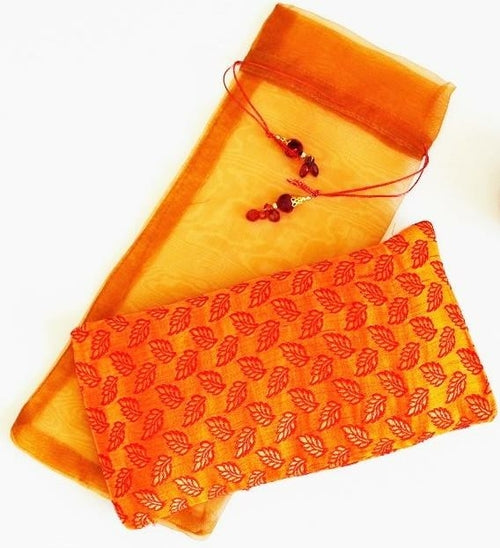 OMSutra Floral Silk Eye Pillow