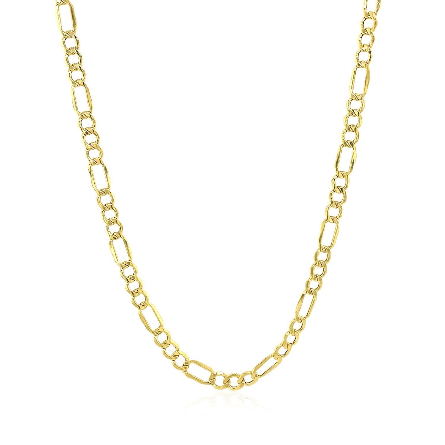 2.8mm 10k Yellow Gold Lite Figaro Chain by Bids.com