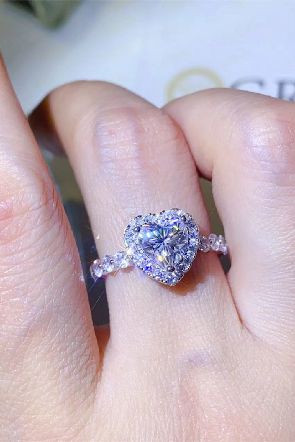 1 Carat Sparkala™ Heart Ring by Sparkala