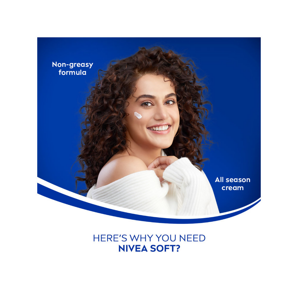 Nivea Soft Light Moisturizer Cream Playful Peach