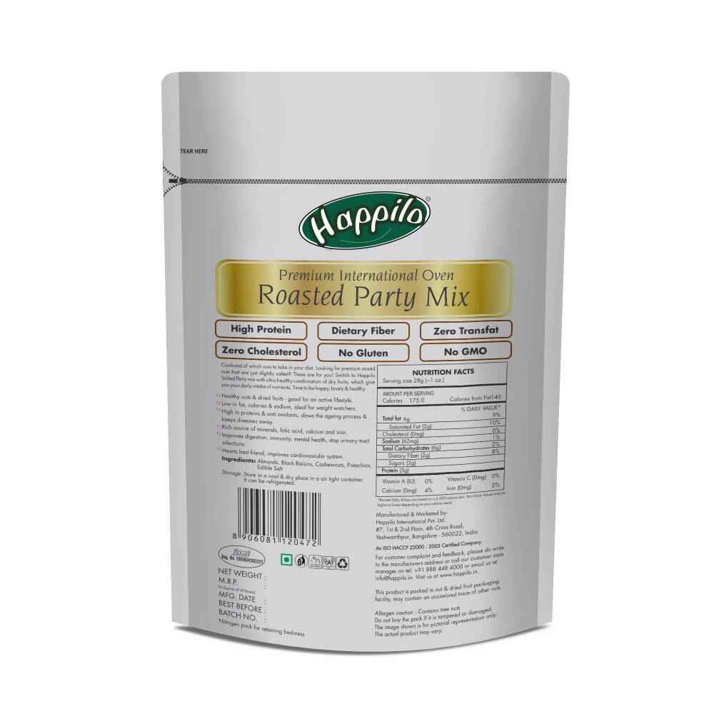 Happilo Premium Oven Roasted & Lightly Salted Party Mix