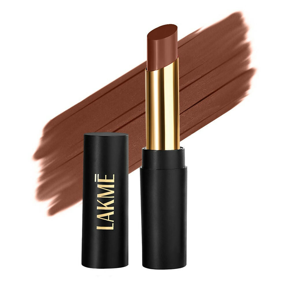 Lakme Absolute Beyond Matte Lipstick - 301 Brown Beauty