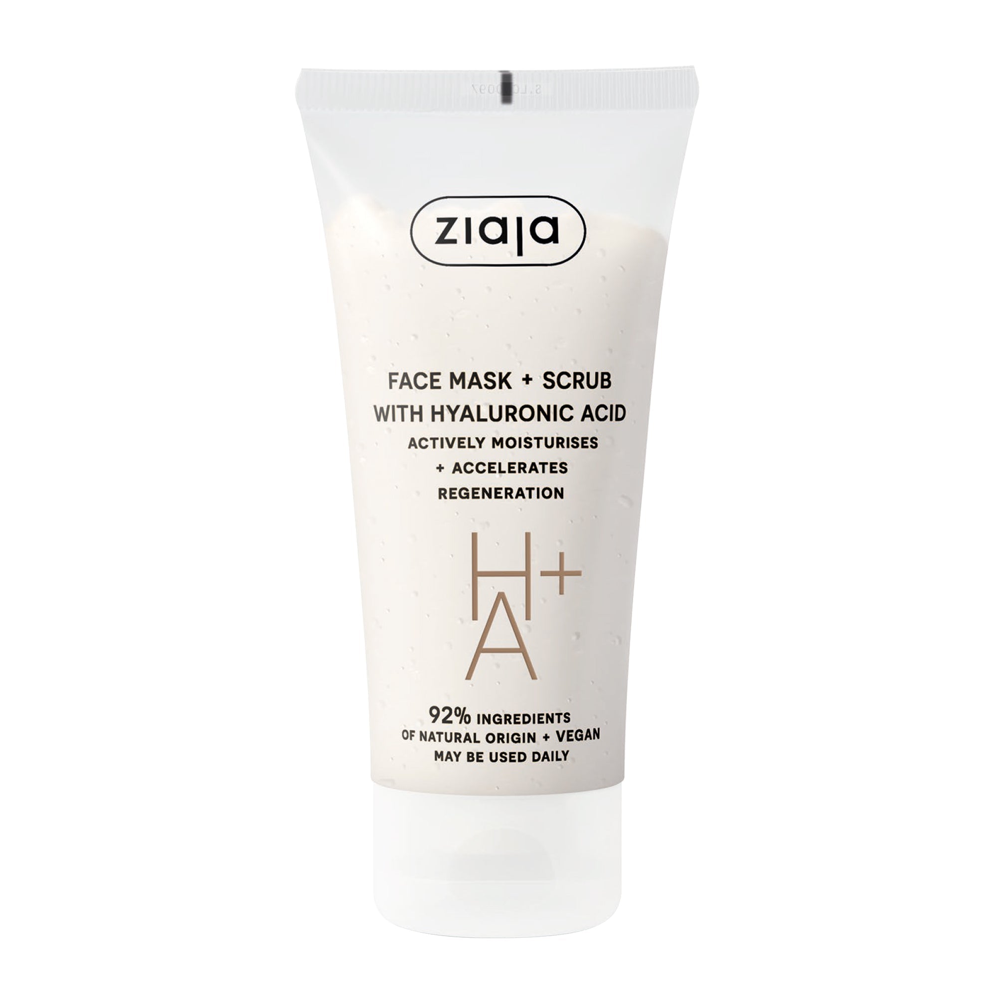 Face Mask and Scrub with Hyaluronic Acid by Ziaja® USA Webstore