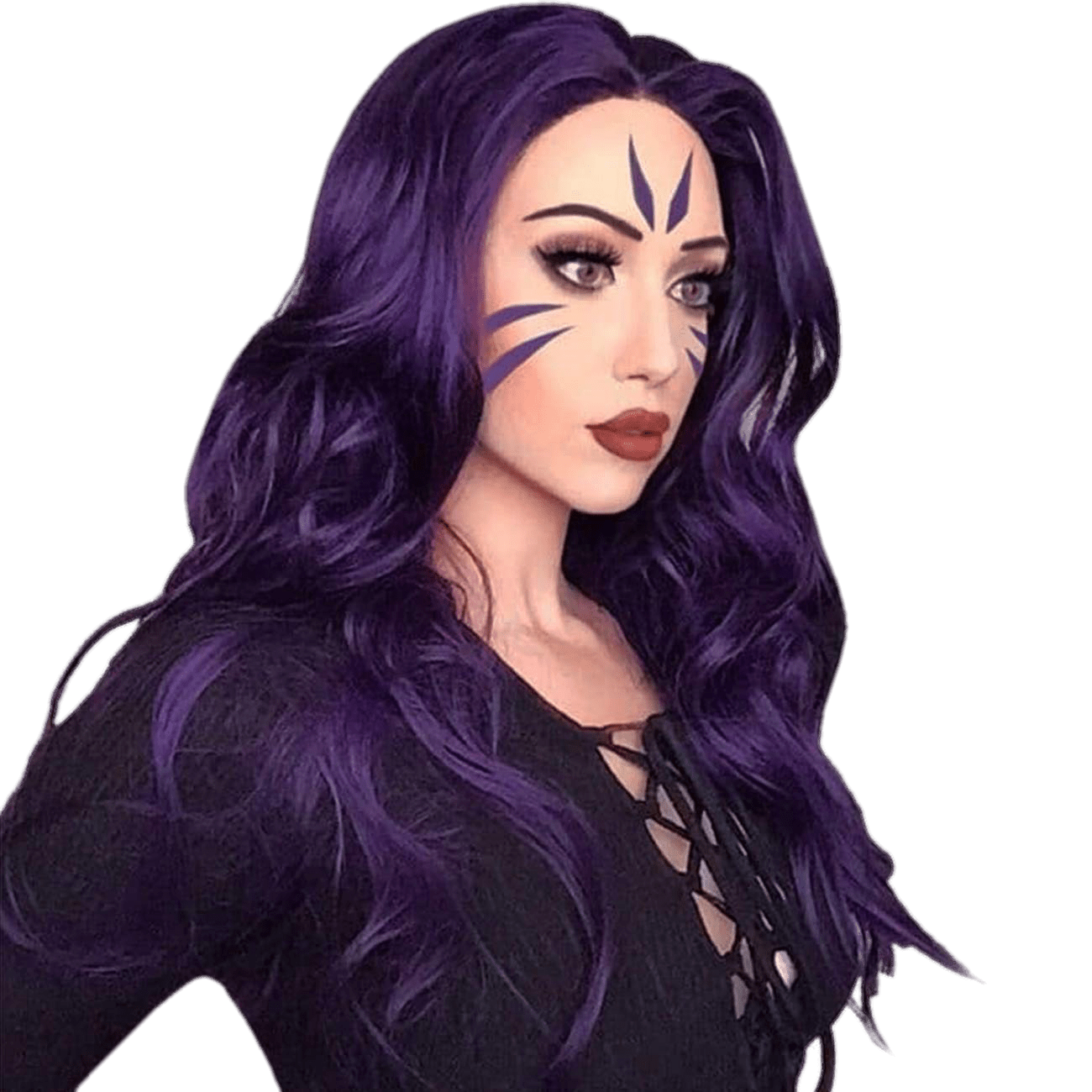 VIP Extensions Fashion Synthetic Wig, Long Wavy Hair