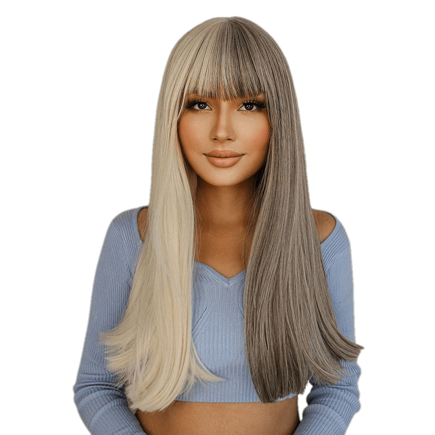 VIP Extensions Fashion Wig, Straight with Bangs