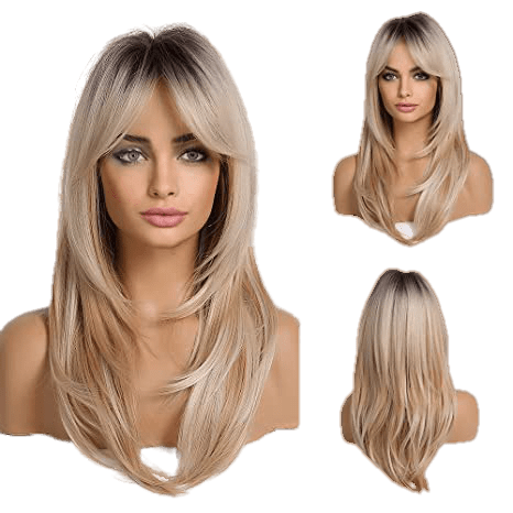 VIP Extensions Fashion Wig, Straight with Bangs