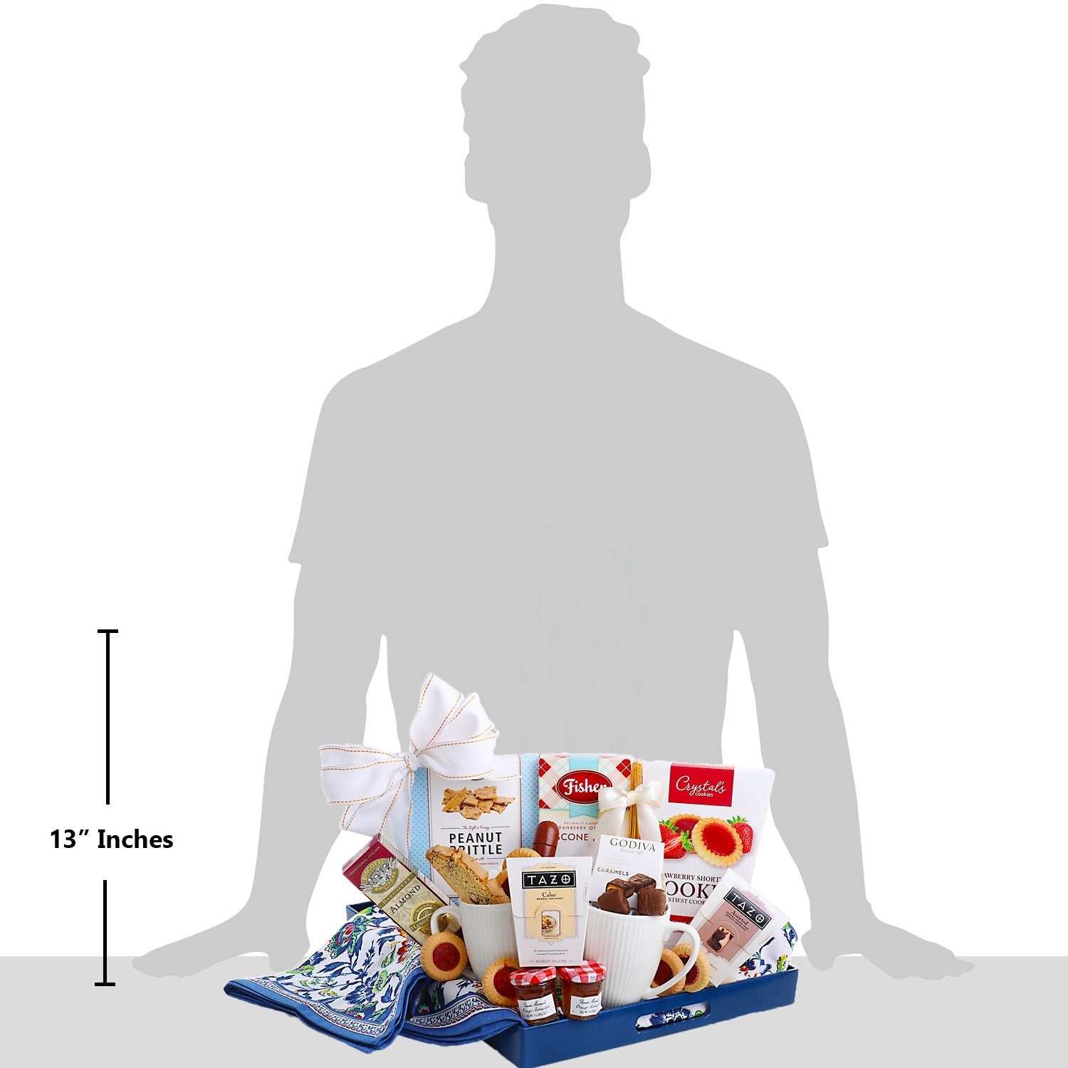 Good Morning! Breakfast Tray Gift Basket DestGlow