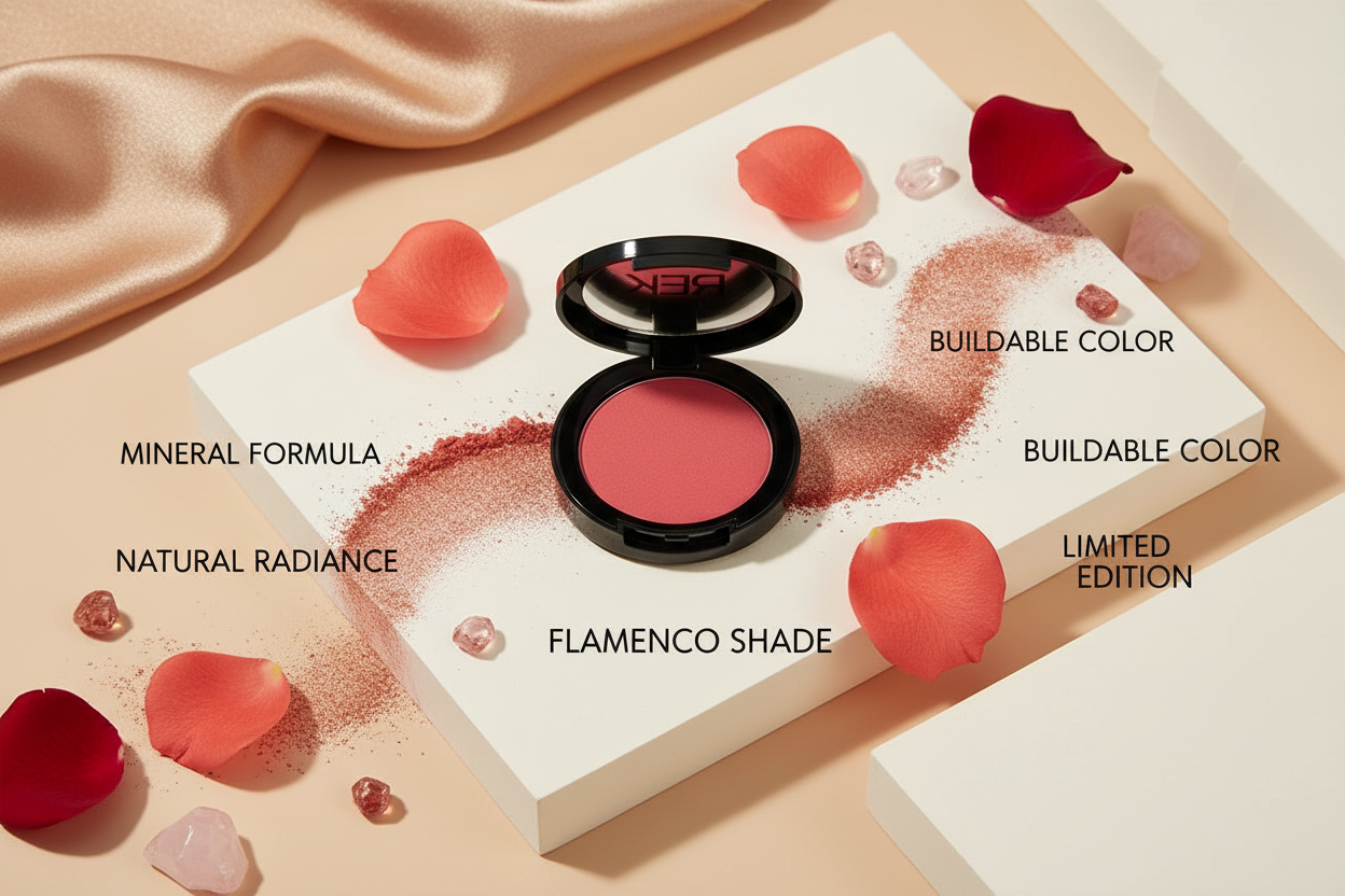 Flamenco | Mineral Blush | Limited Edition | REK Cosmetics DestGlow