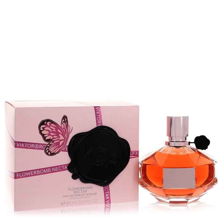Flowerbomb Nectar by Viktor & Rolf Eau De Parfum Intense Spray 3.04 oz for Women