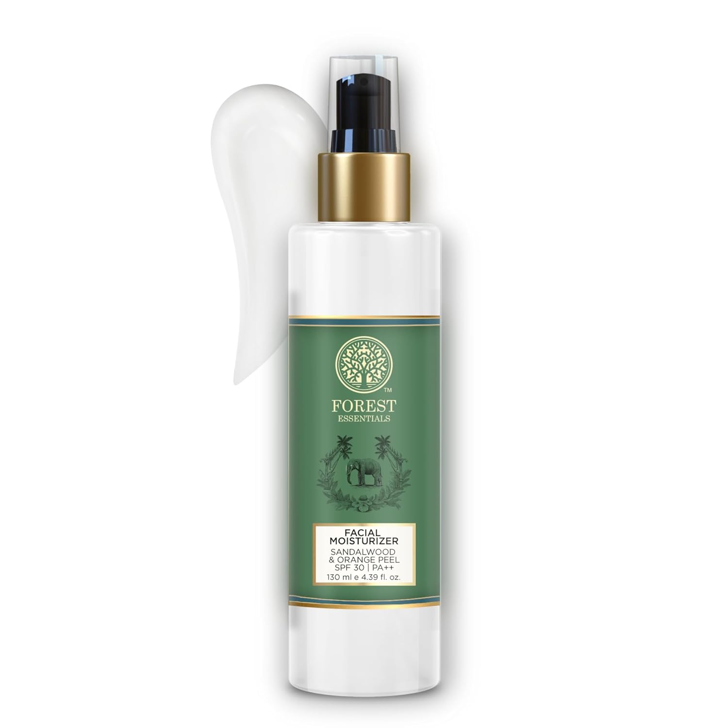 Forest Essentials Hydrating Facial Moisturiser with SPF 25 - Sandalwood & Orange Peel