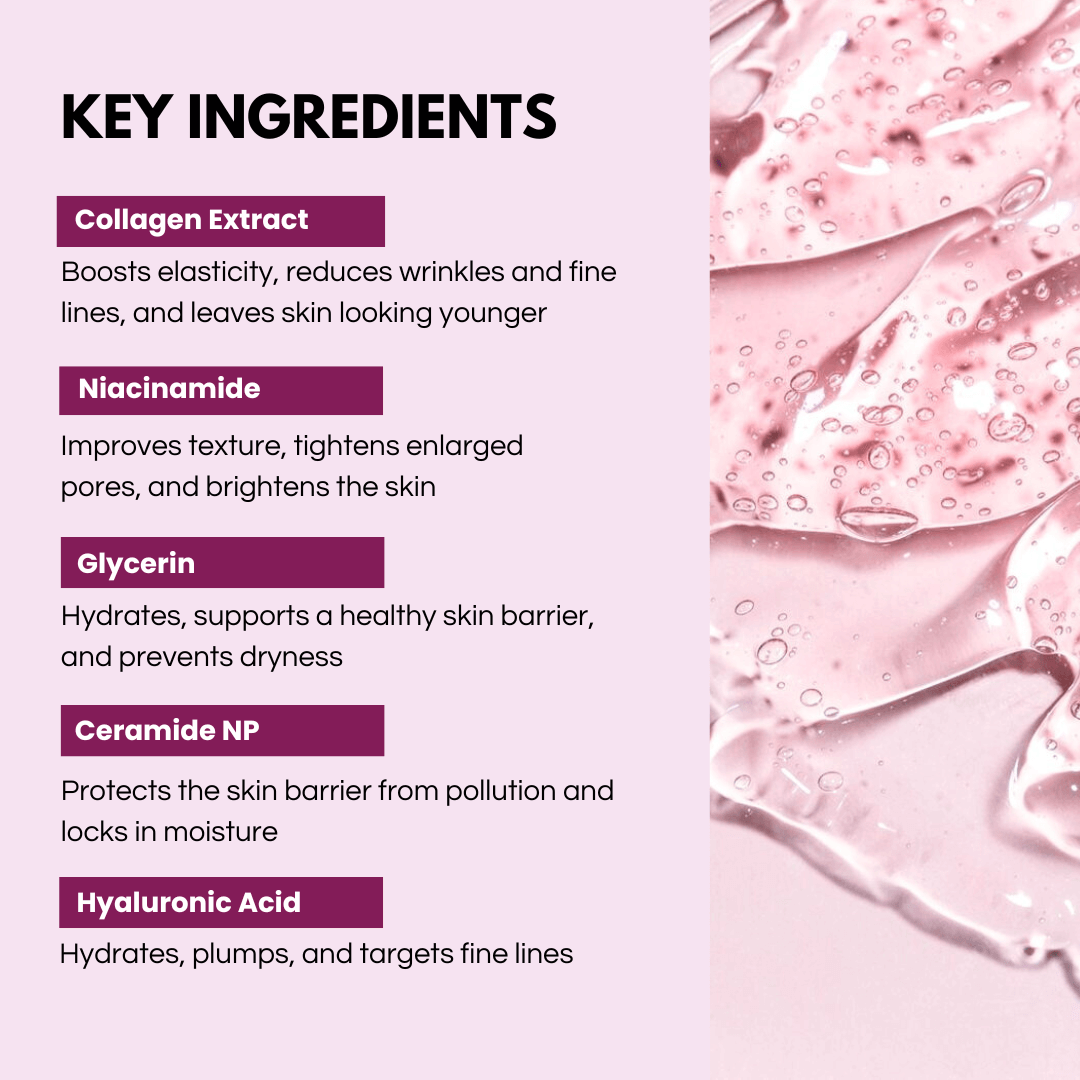 Collagen & Niacinamide wrapping mask by Skynflow