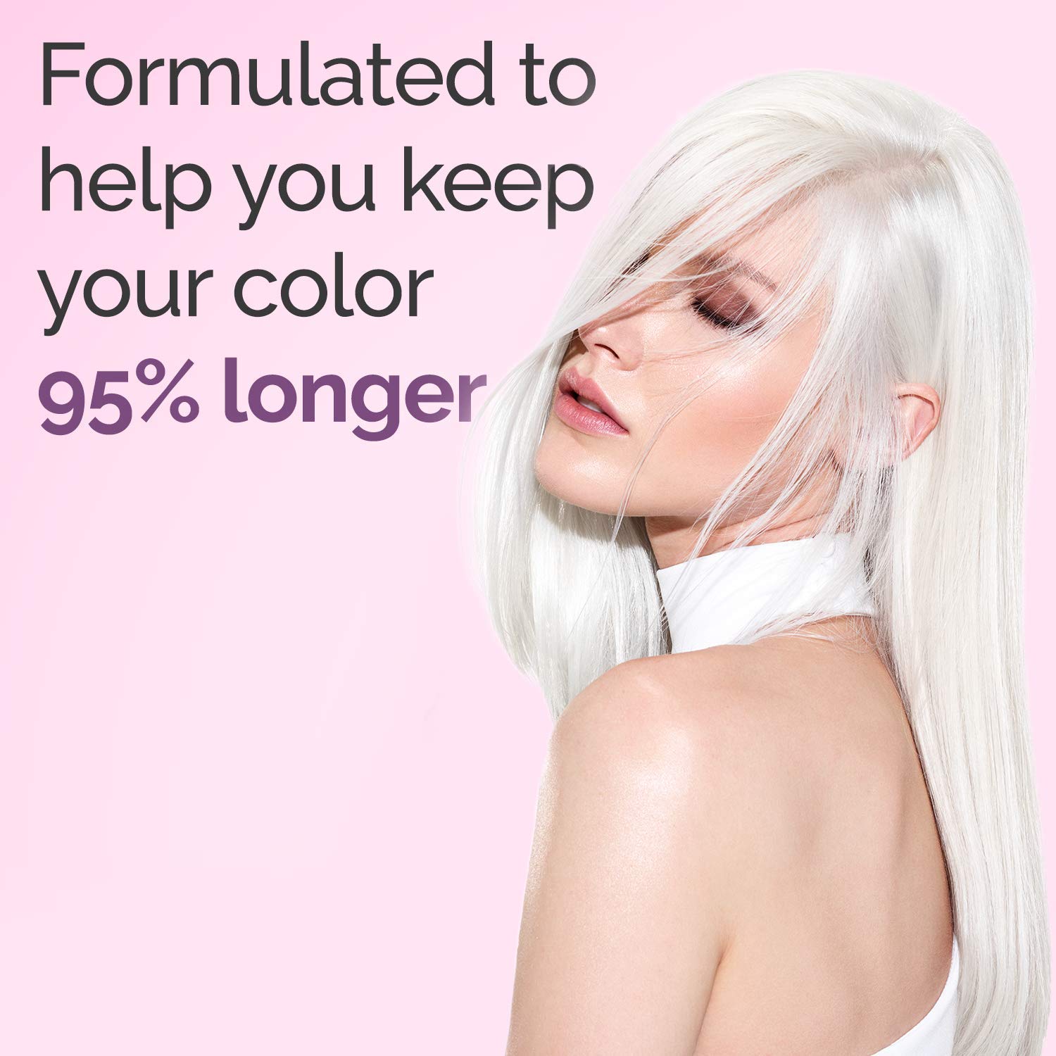 Framesi Color Lover Dynamic Blonde Conditioner, Purple Sulfate-Free Conditioner for Color Treated Hair, 16.9 oz